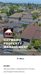 Mobile Screenshot of haywardpropertymanagement.com